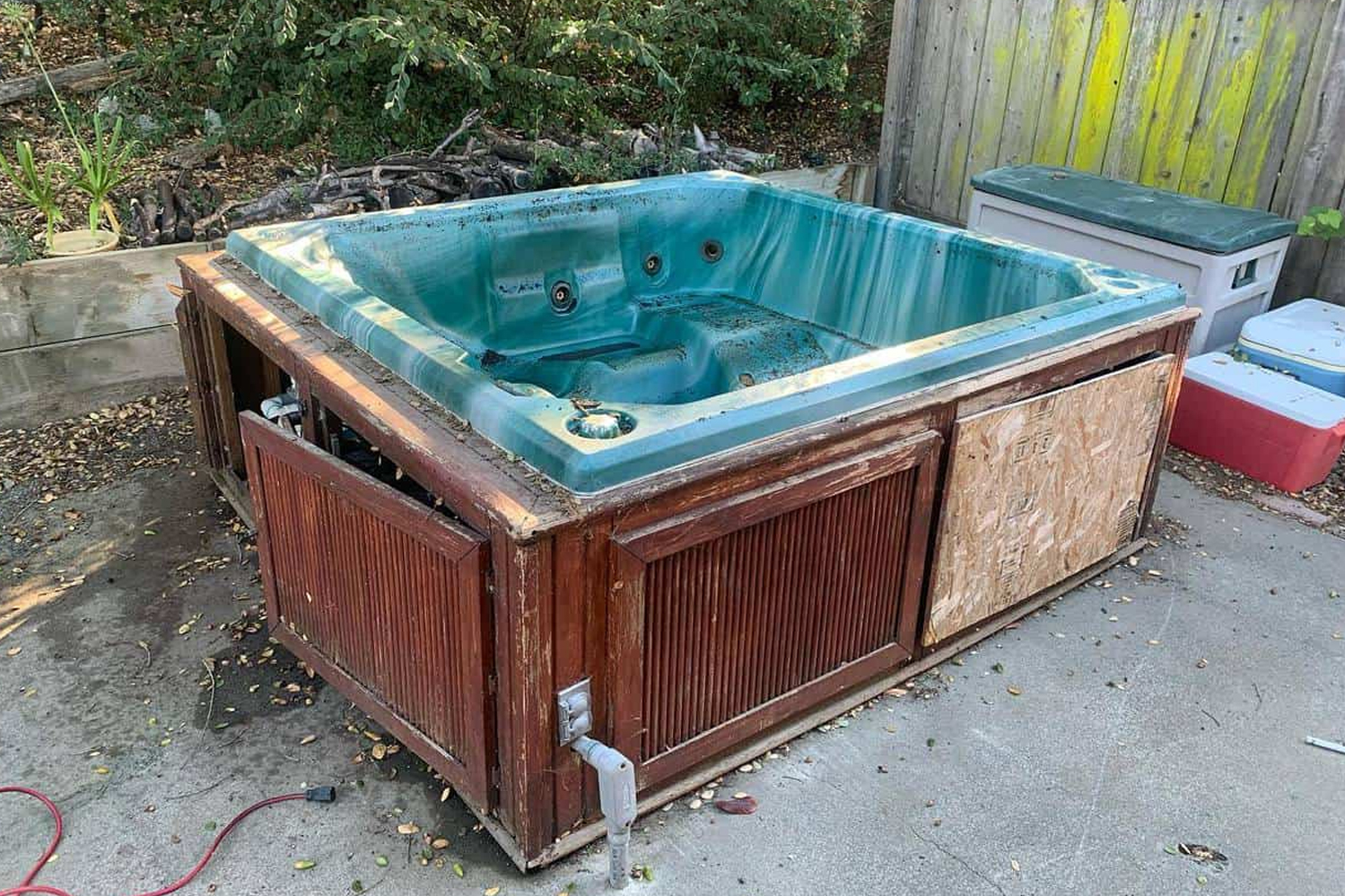 Hot Tub Removal | Saul Hauls Junk Junk Removal